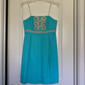 Lilly Pulitzer strapless dress